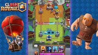Clash Royale - Best Giant + Balloon Combo Deck and Attack Strategy for ALL ARENAS & LEVELS!