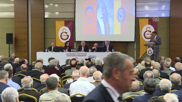 Galatasaray Kulübü Divan Kurulu toplantısı - Başkan adayı Fatinoğlu - İSTANBUL