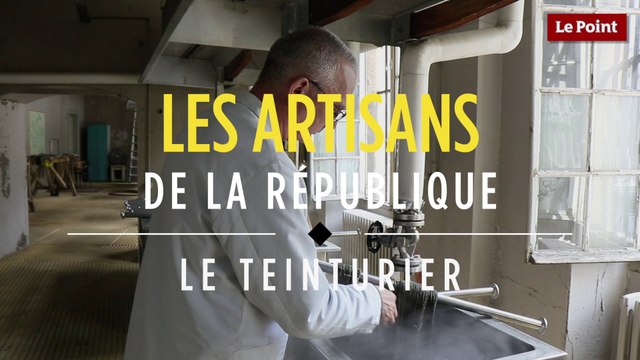 Les artisans du Mobilier national : le teinturier