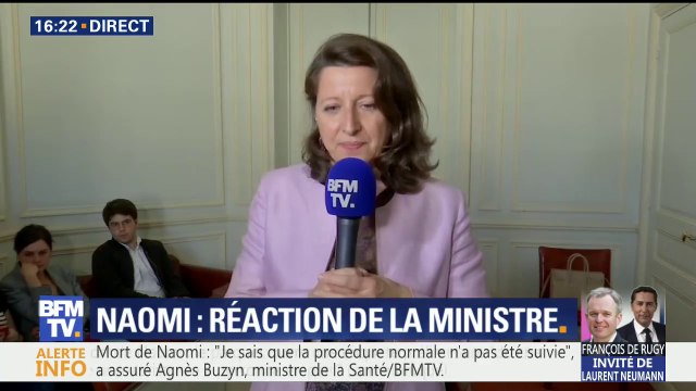 Mort de Naomi Musenga: Ce n'est pas une question de moyens, c'est une question de formation, d'empathie et d'écoute , assure Buzyn