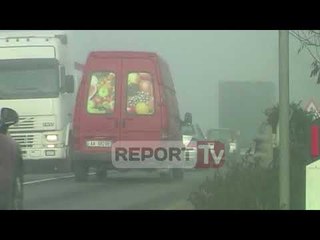 Report TV - Mjegulla mbulon segmentin rrugor Mamurras - Fushë-Kruje - Rinas