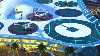 "اوبر" تكشف عن الشكل المحتمل لمركبات الأجرة الطائرة المستقبلية