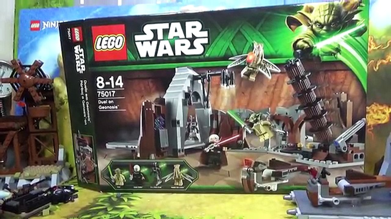 레고 스타워즈 두쿠 백작,요다,포글 대공,파일럿 드로이드 제노시스의 결투 75017 미니피규어 소개 리뷰
