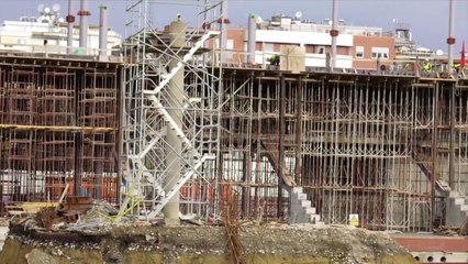 Ora News - Arena Kombëtare, shtëpia e kuqezinjëve merr formë, nis ngrita e tribunave