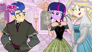 My Little Pony MLP Equestria Girls Transforms with Animation Love Story princess story