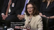 Gina Haspel Delivers Opening Statement At Senate Confirmation Hearing