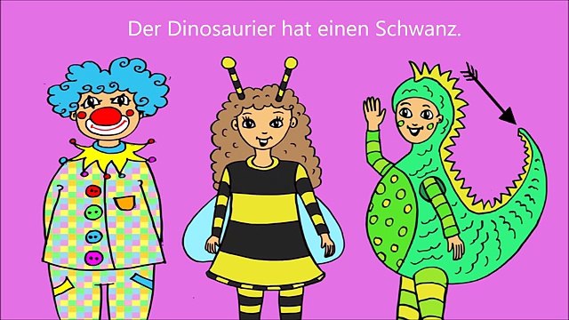 Karneval: 30 Kostüme für Kinder - Deutsch lernen - Learn German: Carnival Costumes