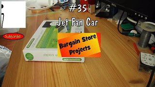 Bargain Store Project #35 Styrofoam Cups Jet Fan Car