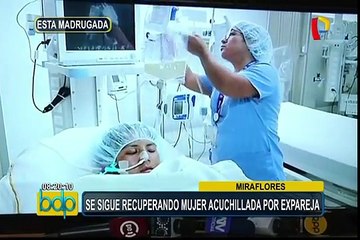 Miraflores: brindan apoyo psicológico a mujer acuchillada por expareja