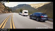 2017 Acura MDX Advance vs. Infiniti QX60 Deluxe Tech: Faceoff Comparison