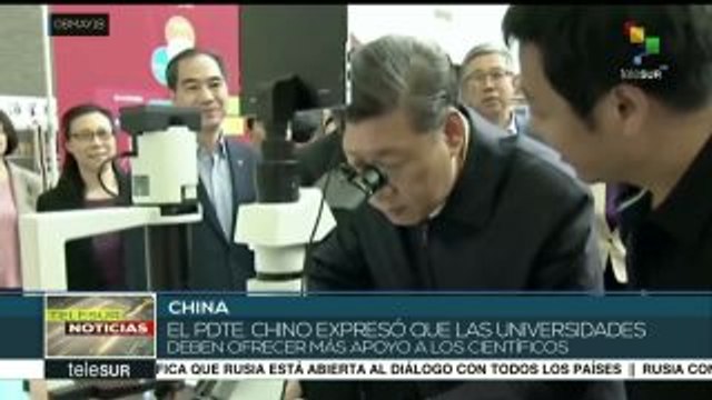teleSUR noticias. Líder norcoreano se reúne con presidente chino