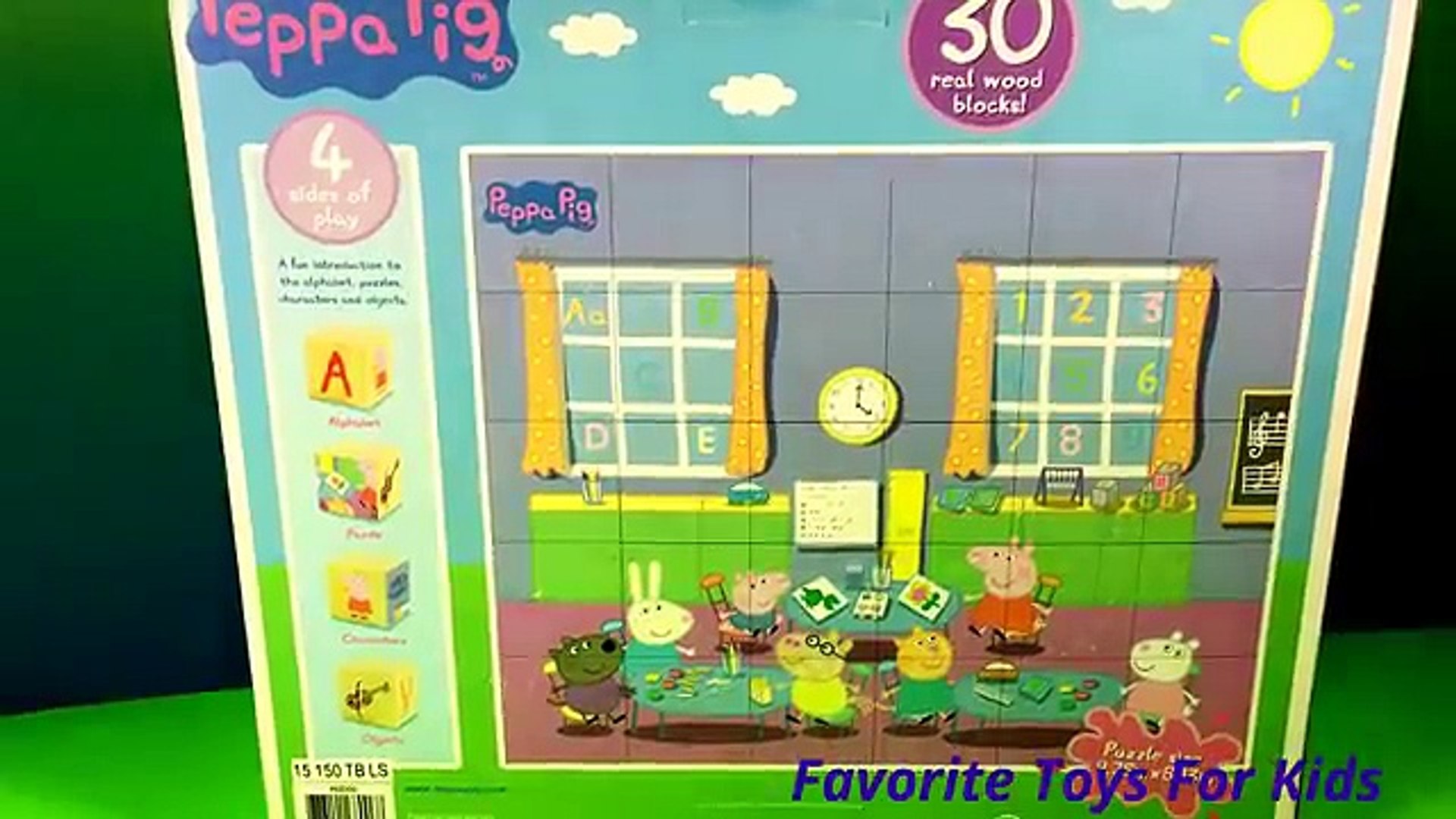 Abc Peppa Pig Puzzle Learning Alphabet Letters