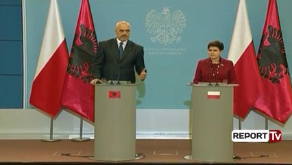 Report TV - Szydlo: Bashkëpunimi mes dy vendeve do te vijojë