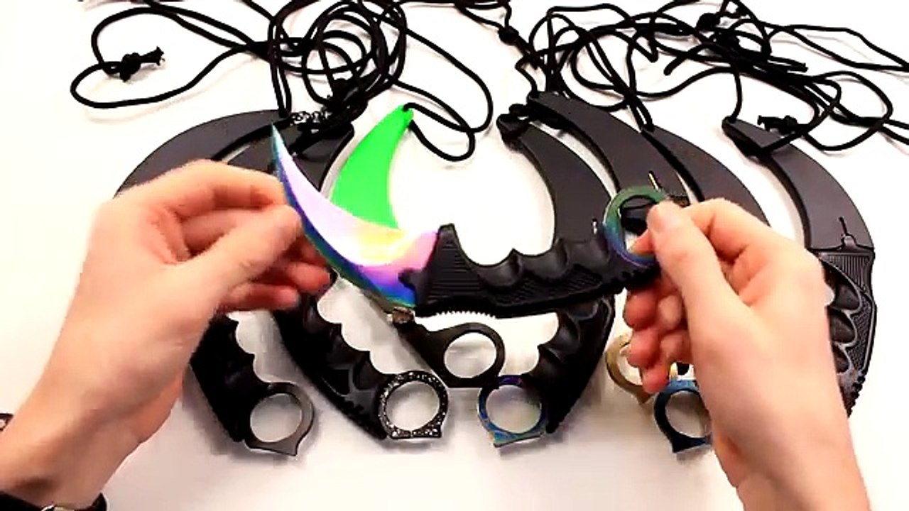 Моя коллекция КЕРАМБИТОВ! Karambit CS-GO с Алиэкспресс!