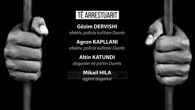 Droga “fikte” skanerin; arrestohen dy policë dhe dy doganierë - Top Channel Albania - News - Lajme