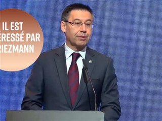 Le président du FC Barcelone reconnaît avoir rencontré les agents de Griezmann