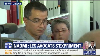 "Le traitement réservé à Naomi est curieux, étrange", disent les avocats de la famille