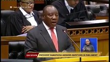 Cyril Ramaphosa tells DA MP John Steenhuisen to shut up #RamaphosaQandA