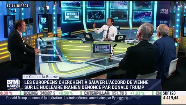 Le Club de la Bourse: Christian Cambier, Sébastien Faijean, Hervé Goulletquer et Kalil Djebali - 09/05