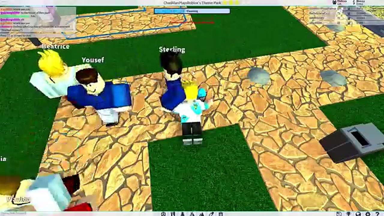 Roblox Theme Park Tycoon 2 More Rides Gamer Chad Plays Video Dailymotion - chadalan roblox treehouse tycoon part two