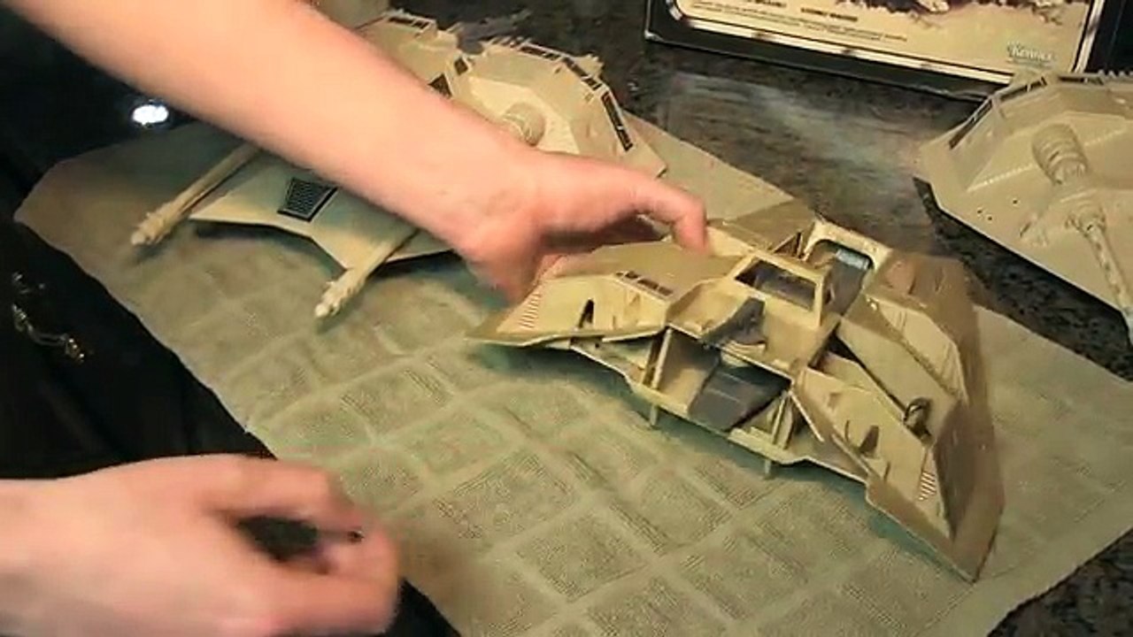 Star Wars Vintage Snowspeeder Restoration - Part 1/3 Kenner Toy