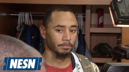 Mookie Betts on Jackie Bradley Jr.: "He's Gonna Be Fine."