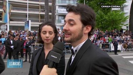 Abu BAKR Shawky réalisateur et Dina Emam productrice de "Yomeddine"  - Cannes 2018