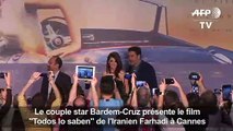Cruz, Bardem et Farhadi présentent 'Todos lo saben