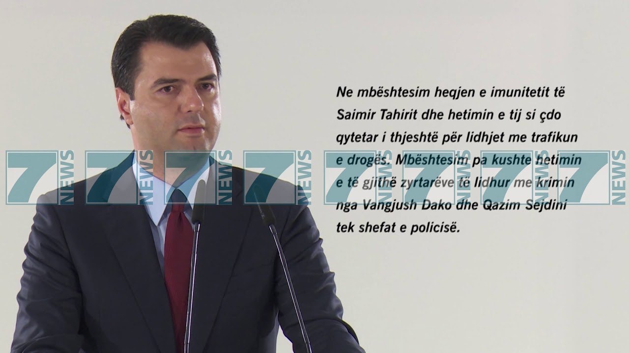 KREU I PD BASHA REFUZON FTESEN E RAMES, "JO DEMOKRACI FASADE" - News, Lajme - Kanali 11