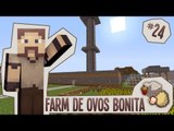 Vida Minecraft - Farm de Ovos Bonita - #24