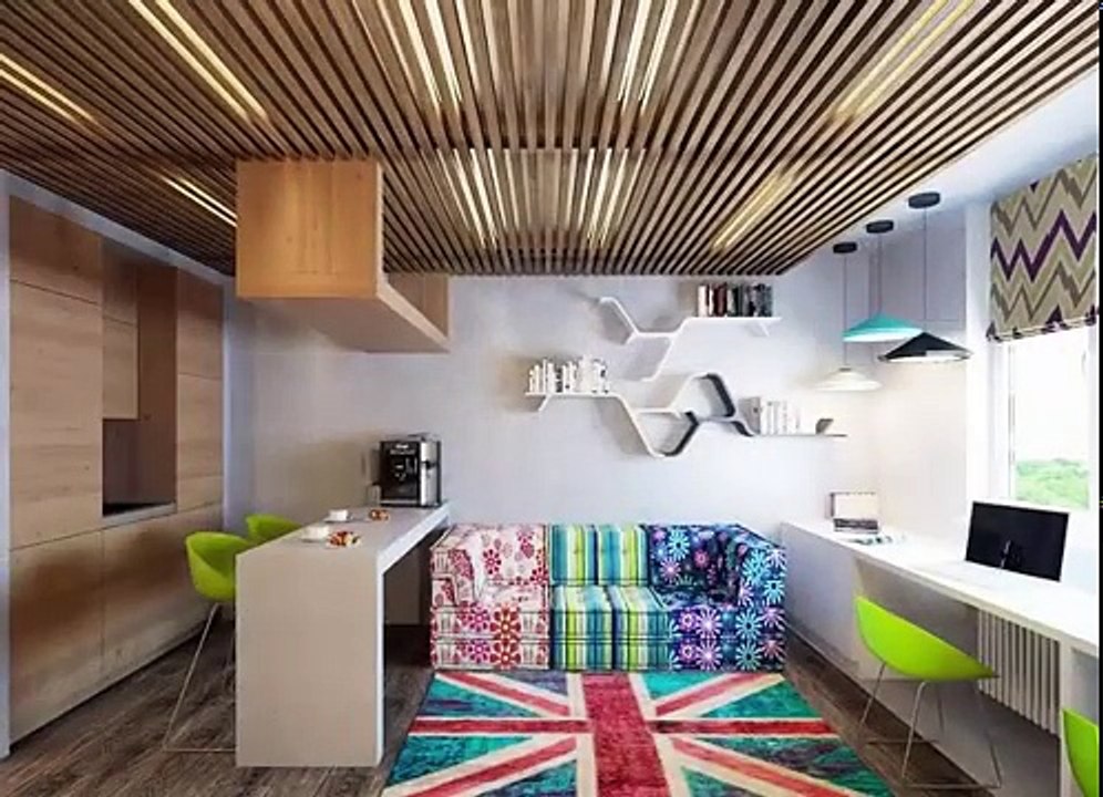 Modern Micro-Apartments / 50 design ideas
