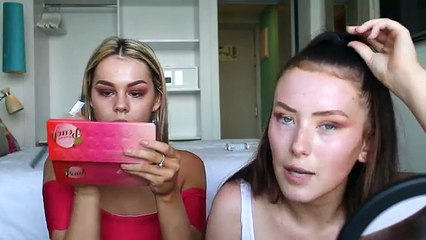 GET READY WITH US (IBIZA) MOI & JORDAN LIPSCOMBE | Hannah Renée