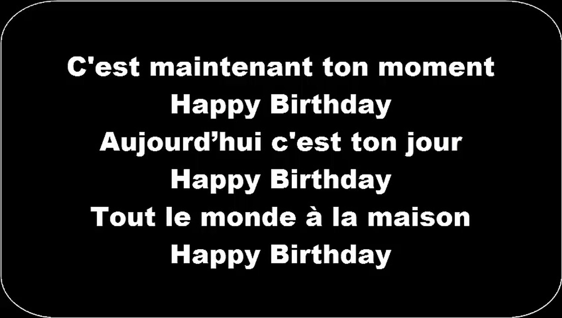 Naza Happy Birthday Paroles Video Dailymotion