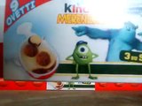 Kinder Merendo Joy Monsters University 9 pack unboxing, unpacking, opening 1 disney pixar