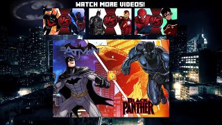 BATMAN vs BLACK PANTHER! Cartoon Fight Club Episode 113