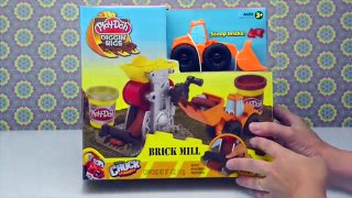 Play Doh Diggin Rigs Bricks Mill Set Unboxing Review and Play - Kids Toys