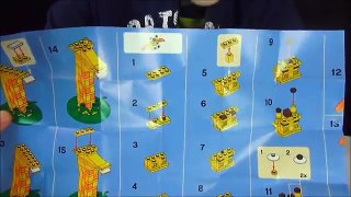 LEGO Geoffrey ToysRUs ŻYRAFA maskotka UNBOXING ( 40077 ) Vlog & Bajki