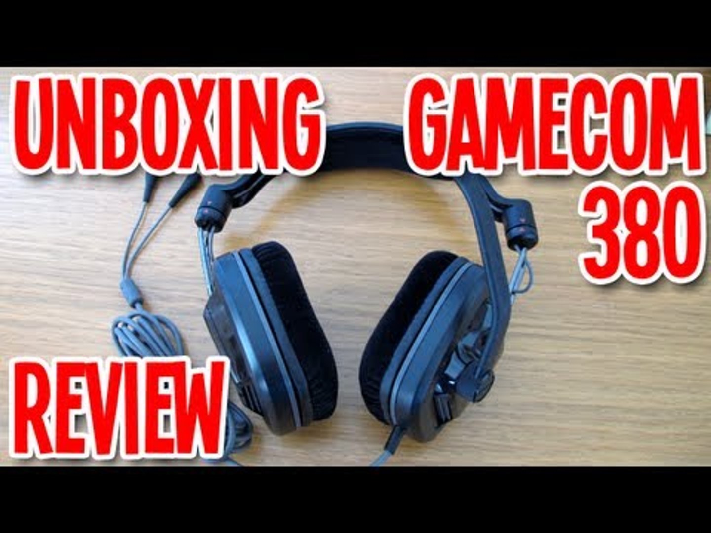 Unboxing Review - Plantronics Gamecom 380 - Vídeo Dailymotion