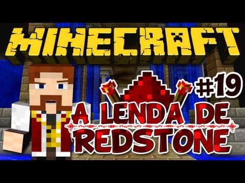 A Lenda de Redstone - Algumas Ferramentas! - #19 Minecraft