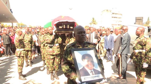 Arrancaram cerimónias fúnebres de Afonso Dhlakama