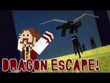 NOVO MINIGAME NO CANAL! - Dragon Escape! Minecraft - MÚSICA!