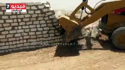 تنفيذ 12 قرار إزالة لتعديات على أملاك الدولة بأسوان