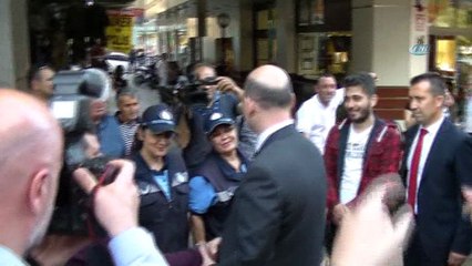 Bakan Soylu’ya Aydınlılar yoğun ilgi gösterdi