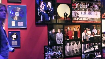Inauguration d'une nouvelle exposition au musée ABBA à Stockholm