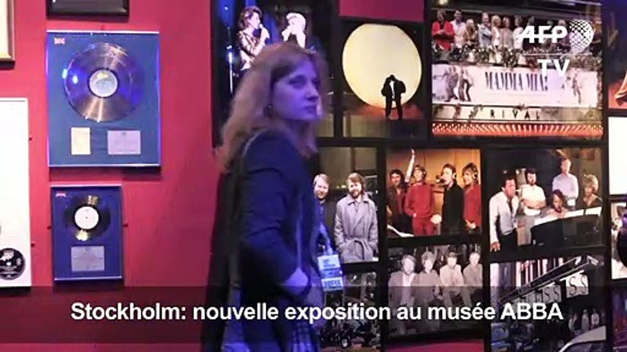 Inauguration d'une nouvelle exposition au musée ABBA à Stockholm