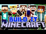 NOVO MINI-GAME! - Build It Minecraft - Colgate! (c/ Authentic, Kroni, Japa e Rezende)