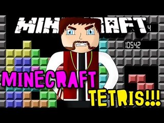 MINECRAFT TETRIS - ENCAIXA NO BURACO!! xD - Minecraft (Novo)