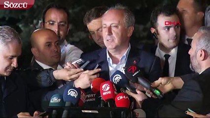 Muharrem İnce Erdoğan’la görüştü