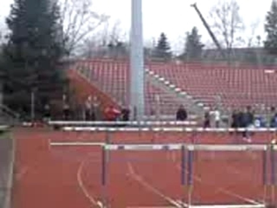 Course 110m haies STAPS Créteil 05/12/07