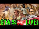 LIVE! GTA 5 ONLINE!!! (c/ Nikki, D4rk, Seymour e Remedy) - STUNT, TROLL E DESAFIOS!!